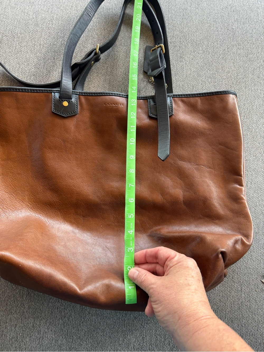 Rare Vintage Coach Tote 71329 - Picture 11 of 12